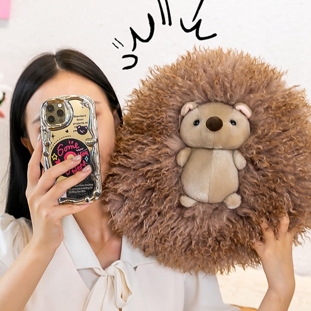 Amazon｜ぬいぐるみ ハリネズミ 抱き枕 大きい ふわふわ リアル 可愛い